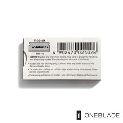 OneBlade Core/Hybrid/Genesis compatible blade ready for a smooth shave