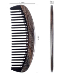 Onedor fine-tooth buffalo horn teeth for precise styling and gentle hair separation.