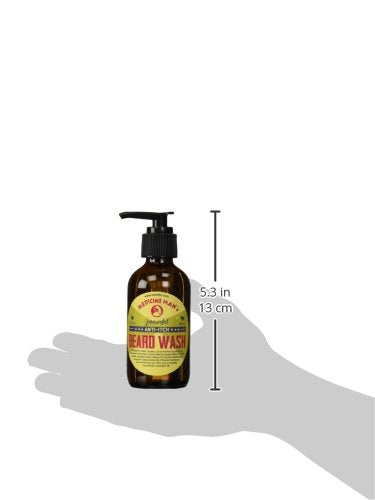 OneDTQ Medicine Man's Itchy Beard Wash after-use skin feeling refreshed