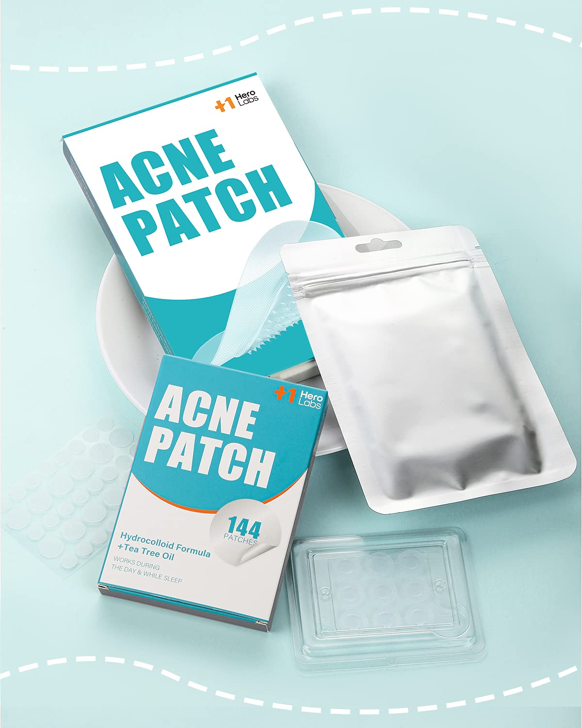 oneherolabs microdart patch six-hour treatment window for pimples
