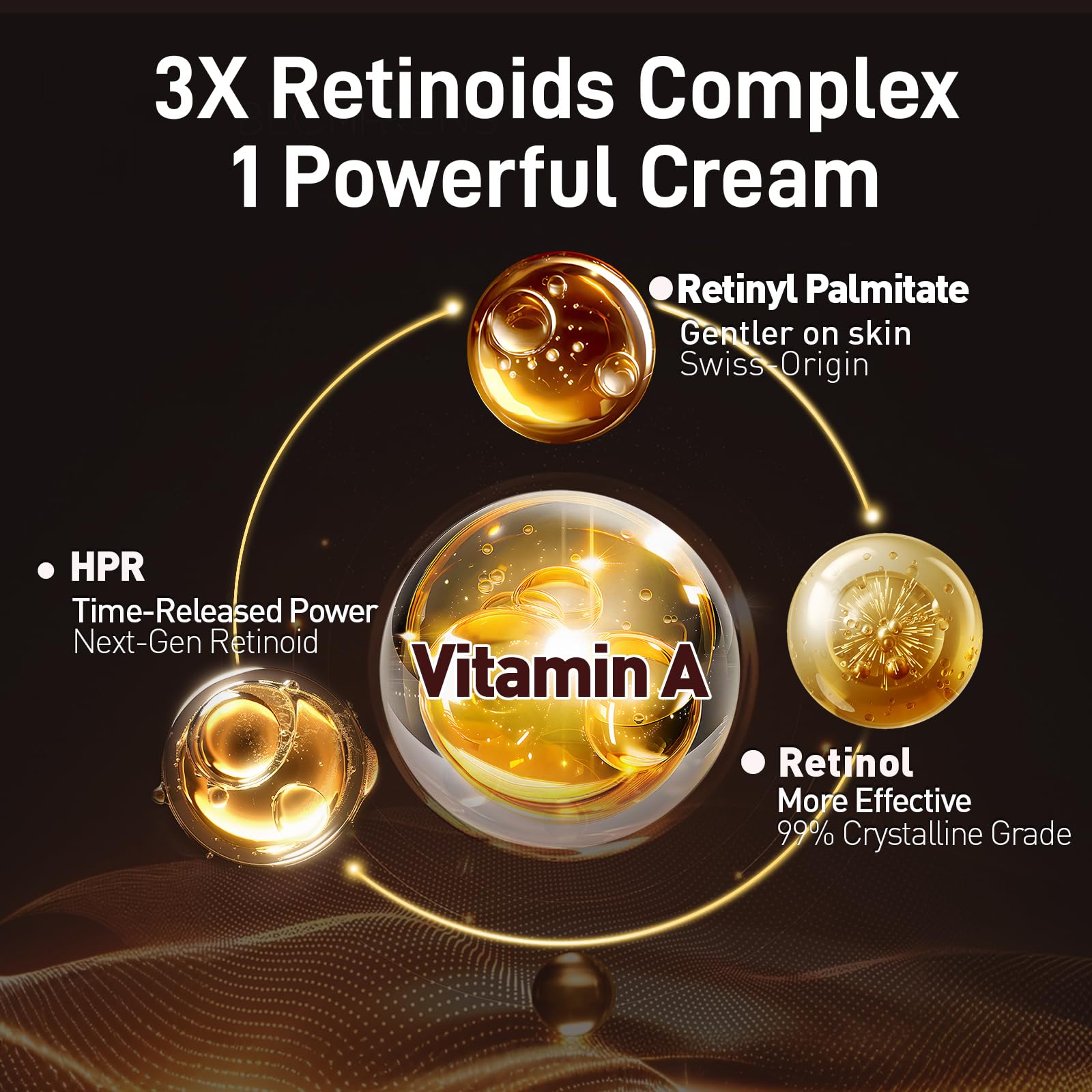 OneHerolabs retinol moisturizer on neck to support firmness.