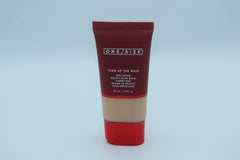 OneSize Blurring Foundation swatch reveals buildable coverage for natural look.