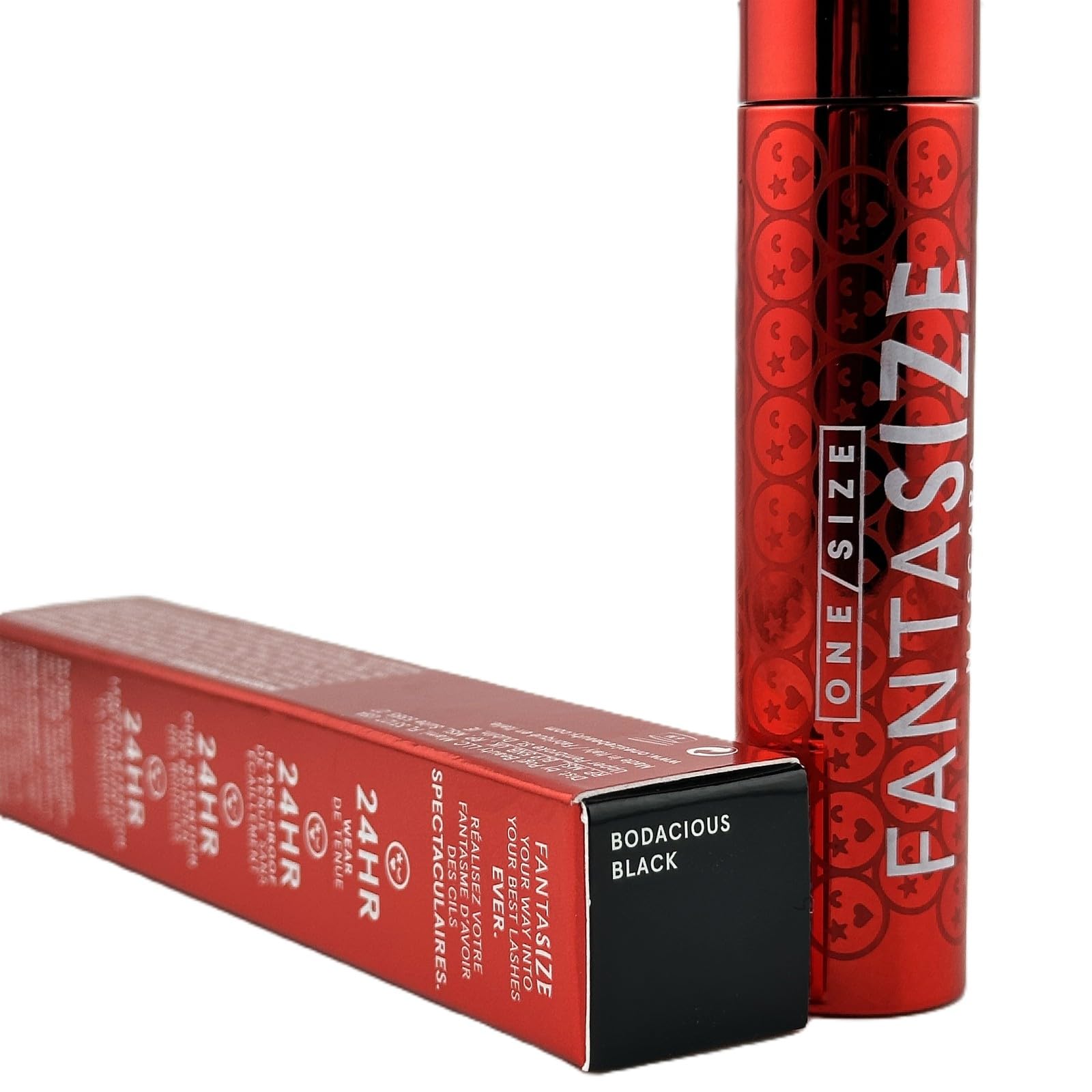 Sleek black tube packaging of ONE/SIZE Fantasize mascara