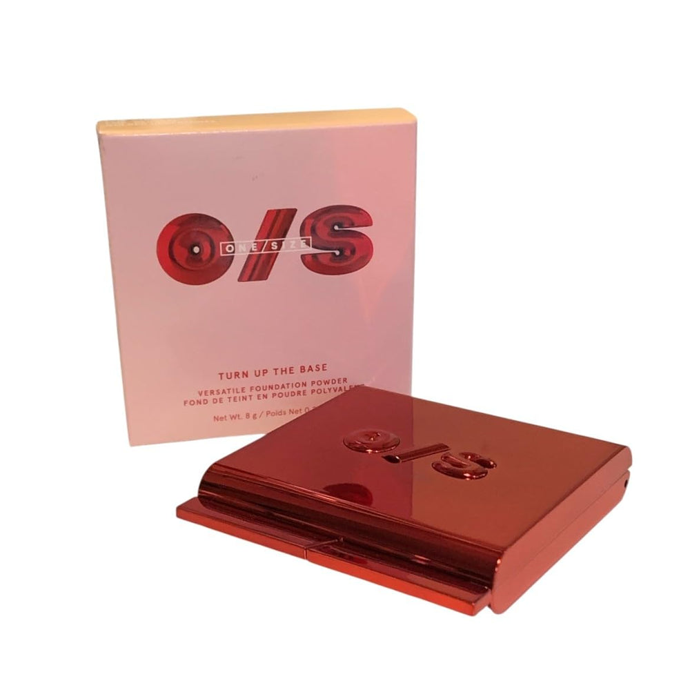 One Size Turn Up The Base long-wear powder stays put through daily activities