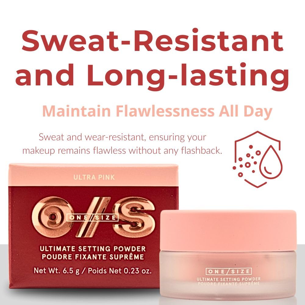 One Size Ultra Pink shade swatch suitable for fair to medium skin tones.