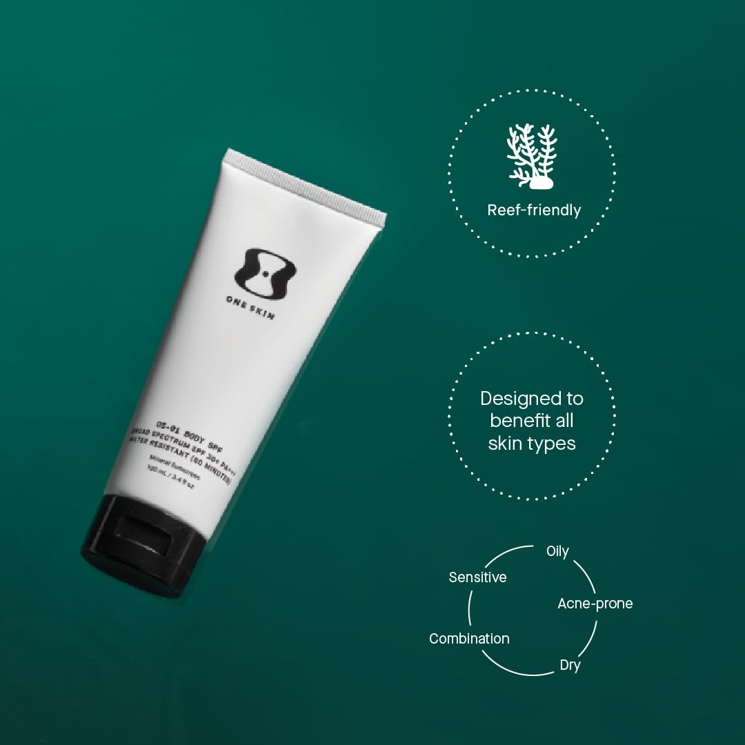 OneSkin OS-01 peptide label highlights cellular longevity and antioxidant blend.