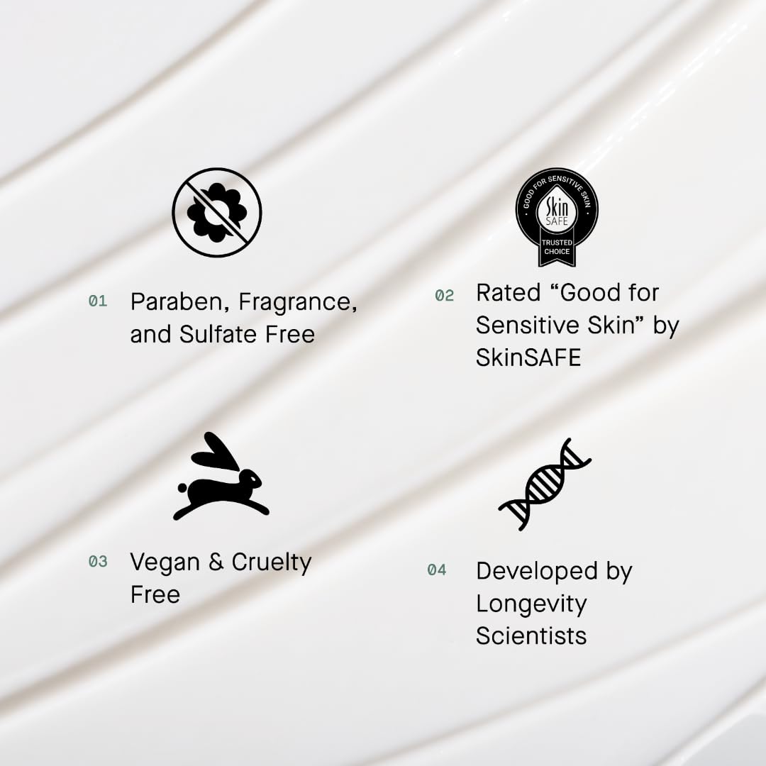 OneSkin OS-01 fragrance-free packaging reinforces clean beauty ethos