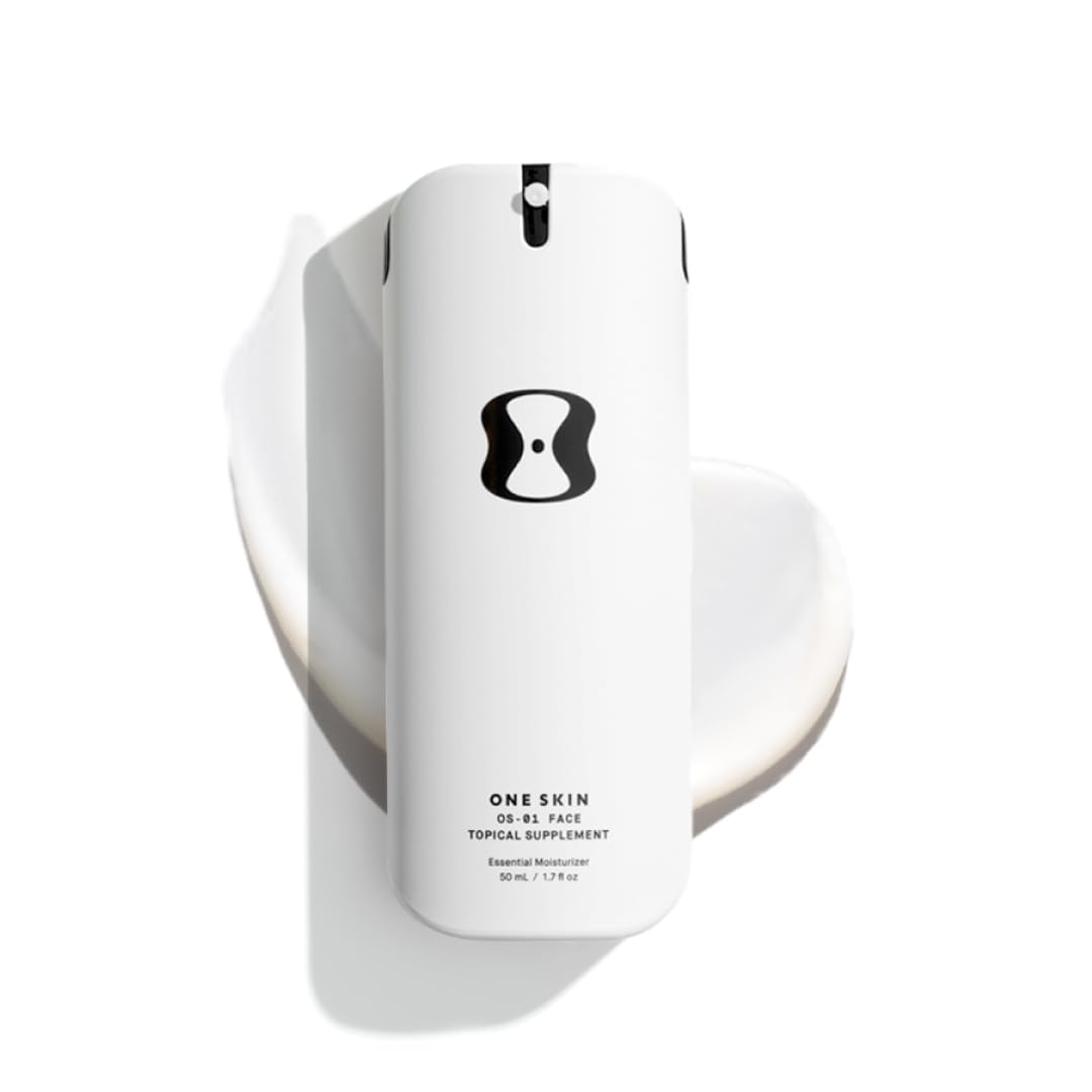 OneSkin FACE OS-01 bottle pump enables simple daily application for skin longevity