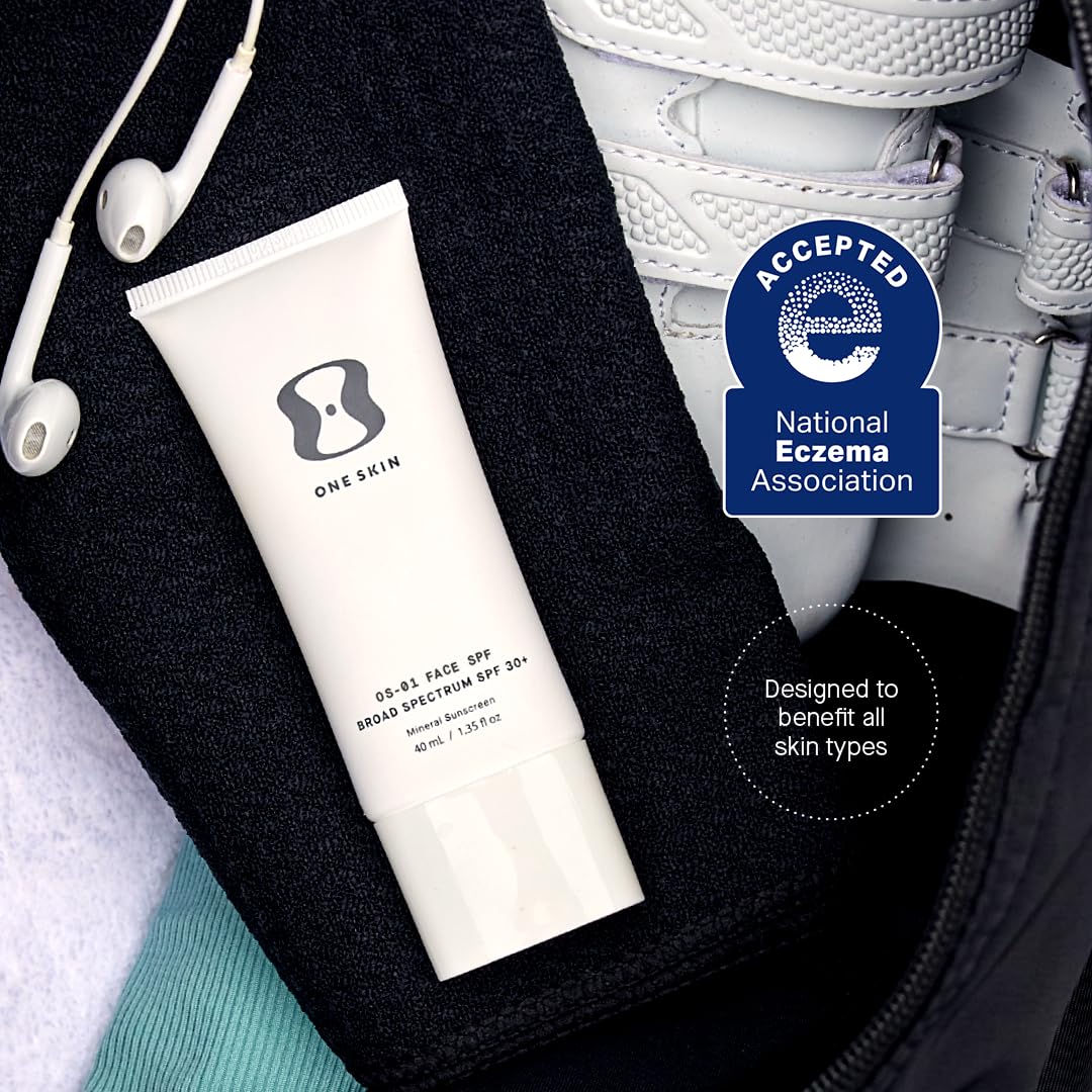 Antioxidants in OneSkin OS-01 with Vitamin C and Green Tea for protection.
