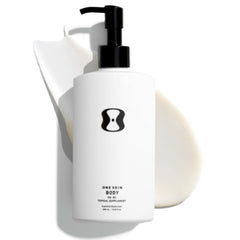 oneskin BODY OS-01 peptide bottle for easy daily application and skin support.