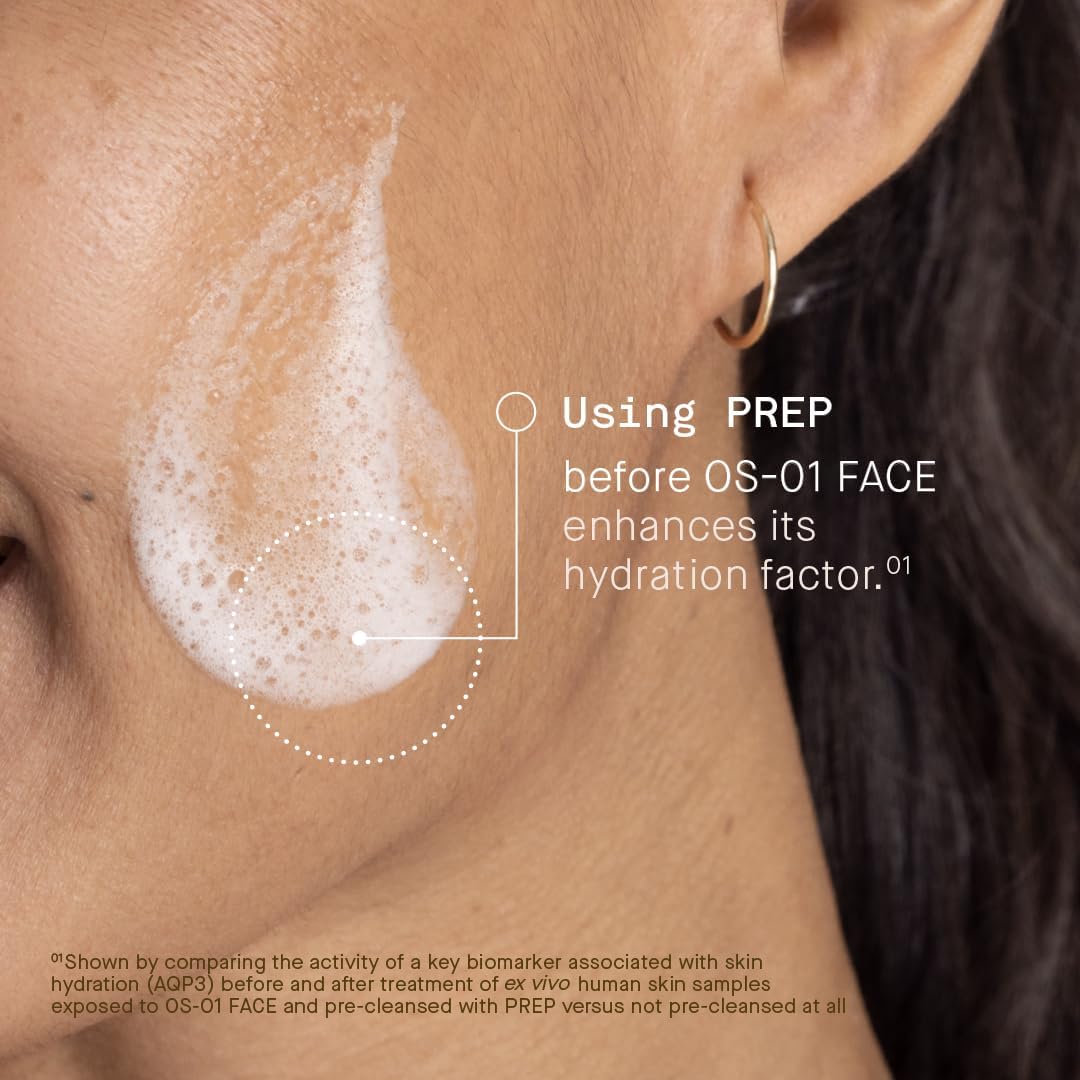 Eye care closeup highlighting peptide-rich formula for the eye area