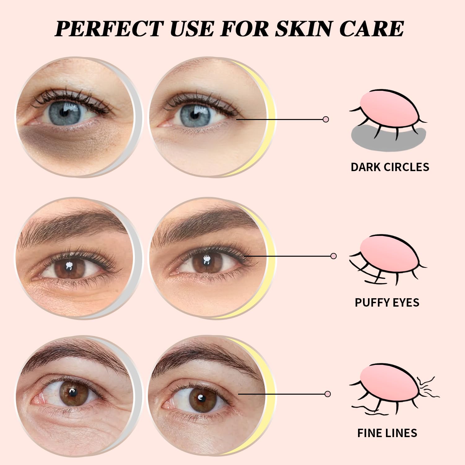Onespring 24K gold eye masks emphasize firming feel and radiant look