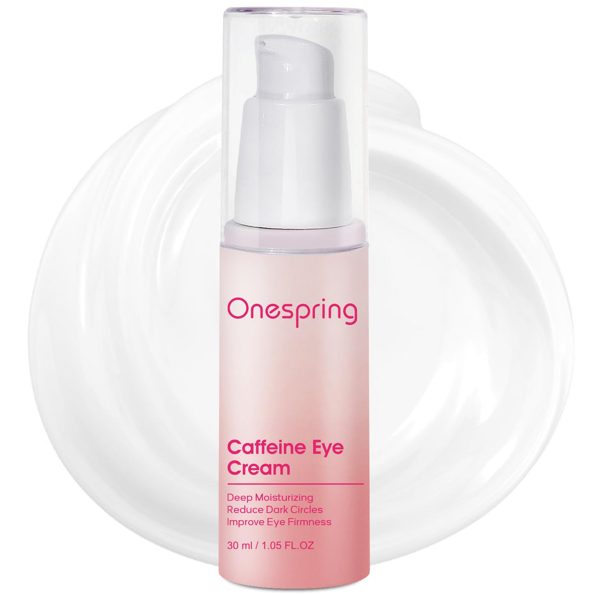 Onespring eye cream tube squeeze for easy daily application