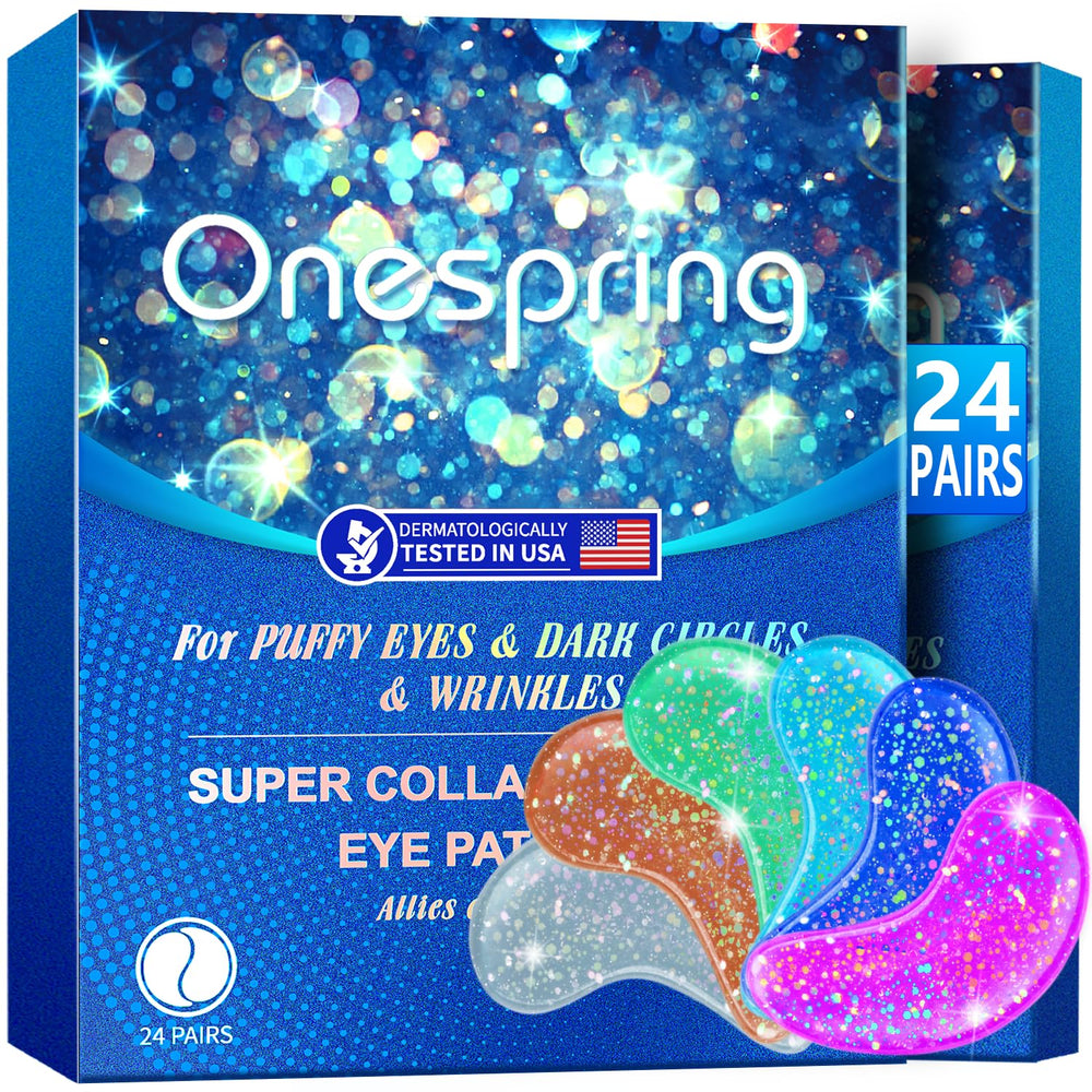 Onespring Eye Gel Pads packaging close-up for easy gifting and routine setup