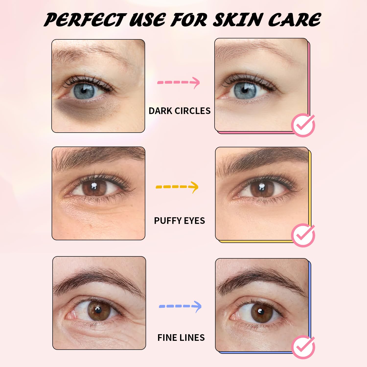 Onespring 24K gold patches brighten and revive the eye contour