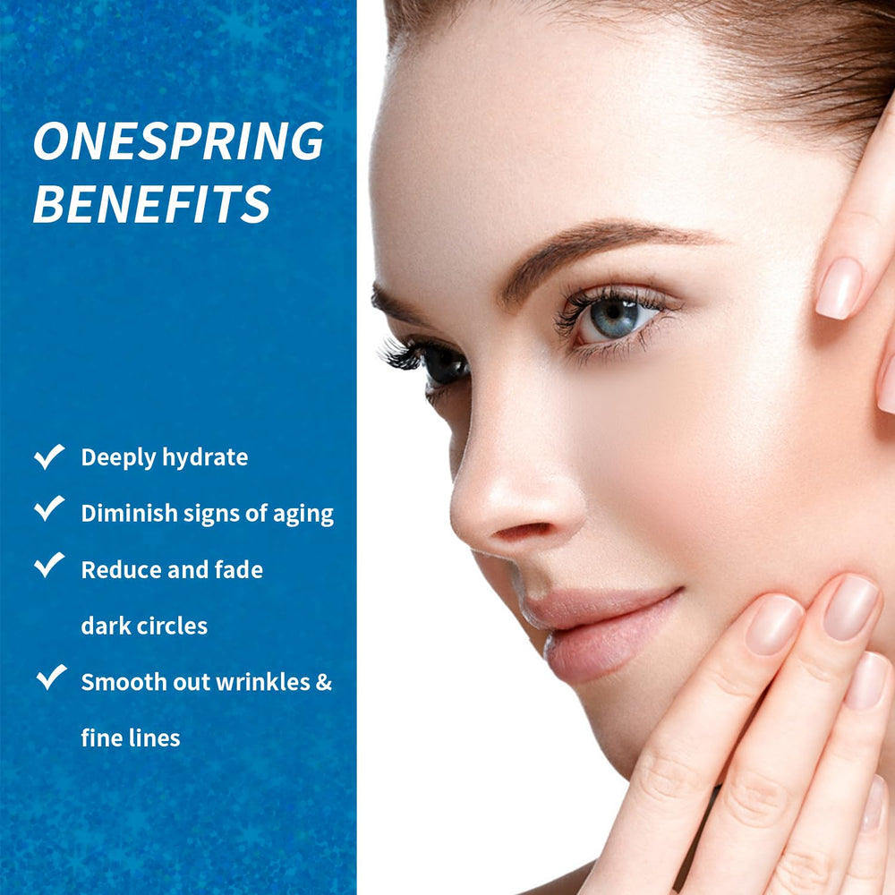 Onespring Eye Masks cooling gel delivers a soothing, refreshing sensation.