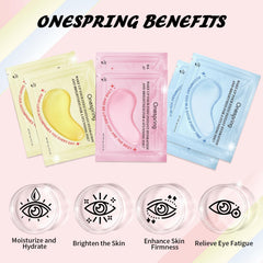 Onespring retinol patches help smooth fine lines around the eyes