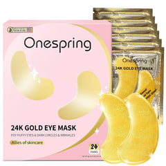 Onespring under-eye patches pack for quick refreshment and brightening
