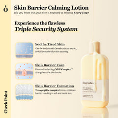 Lotion texture close-up showing light, fast-absorbing hydration from ONGREDIENTS
