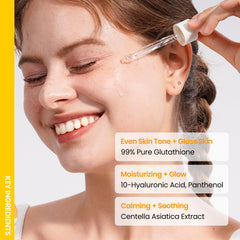 ONGREDIENTS Silky texture shot conveys quick absorption and comfortable skin
