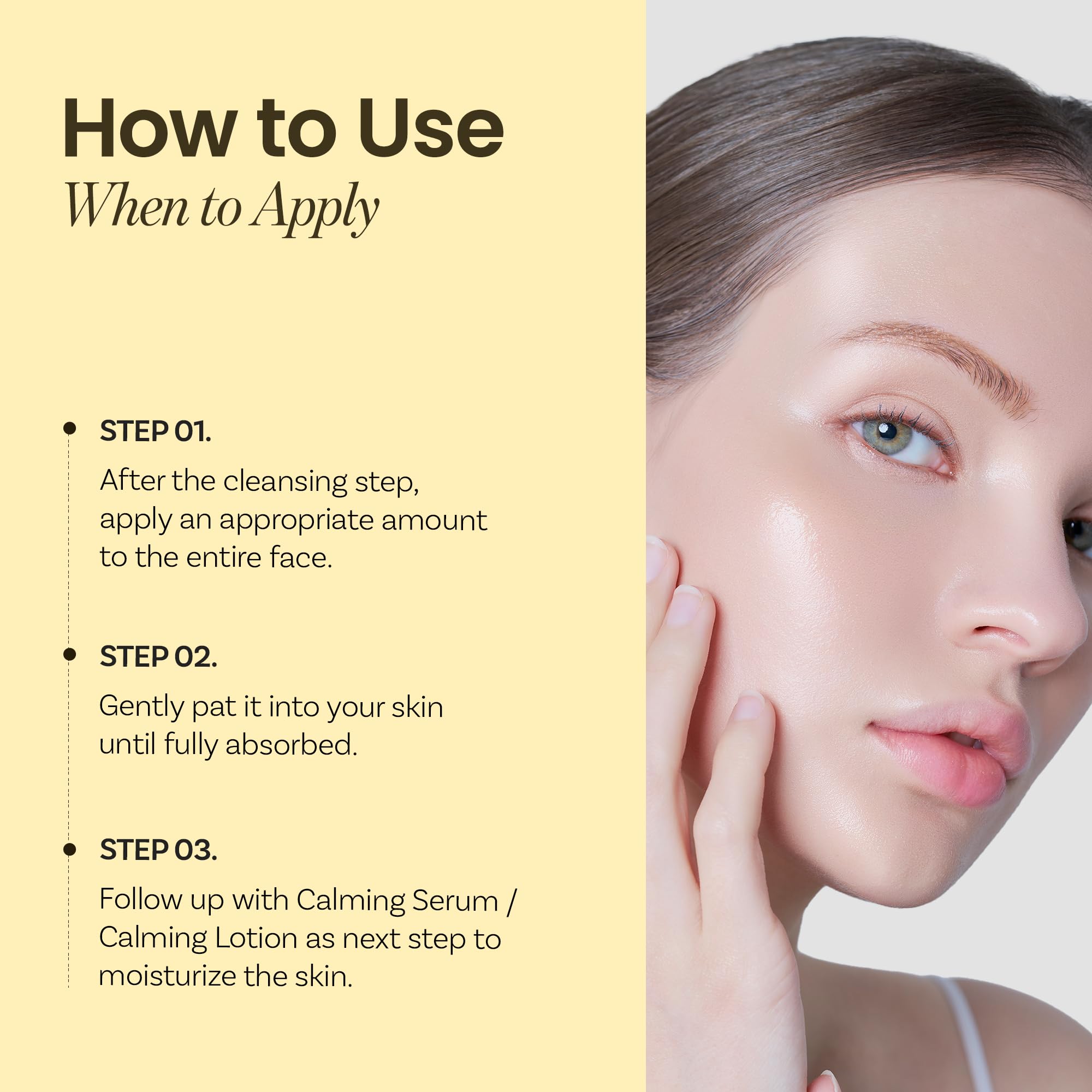 ONGREDIENTS Skin Barrier Calming Softener ingredients-hyaluronic-panthenol reveal refreshing hydration.