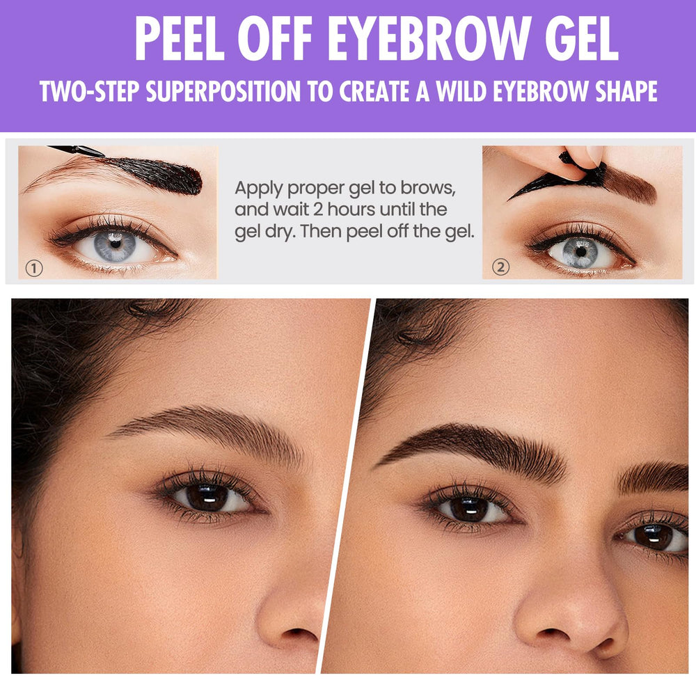 Onilyua peel-off process close-up shows clean removal with no tugging.