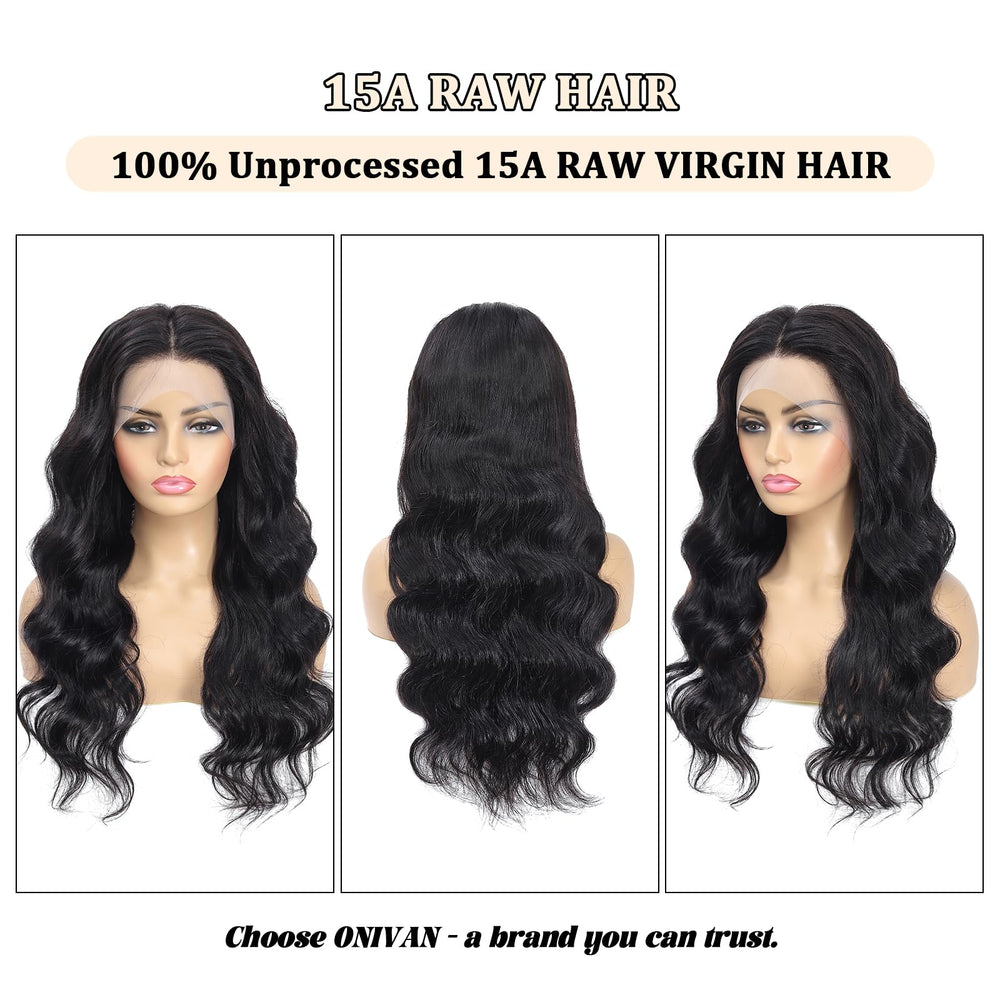 ONIVAN 30-inch length wig drapes elegantly for a bold style.