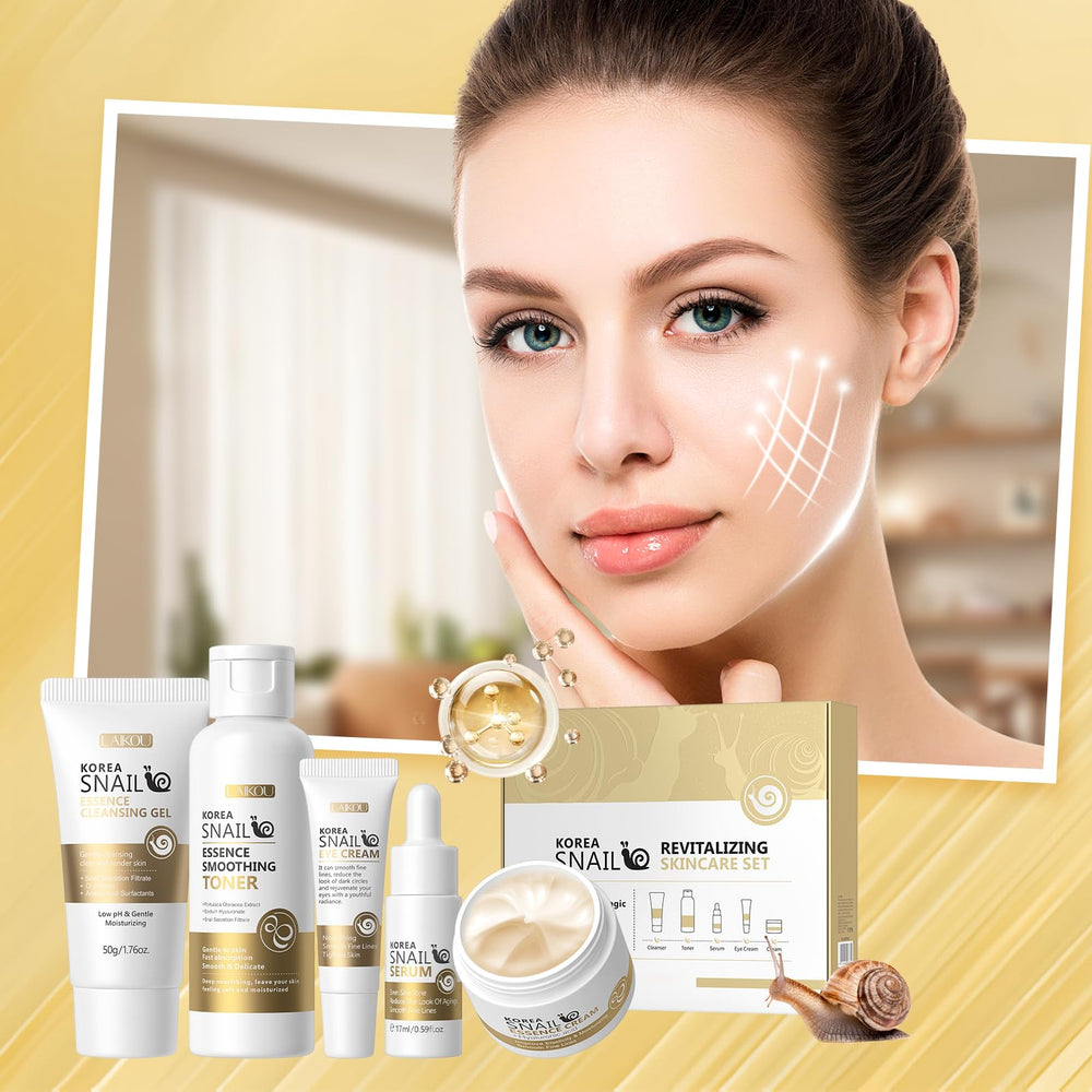 Onkessy Skin Care Set application demo shows proper product layering.