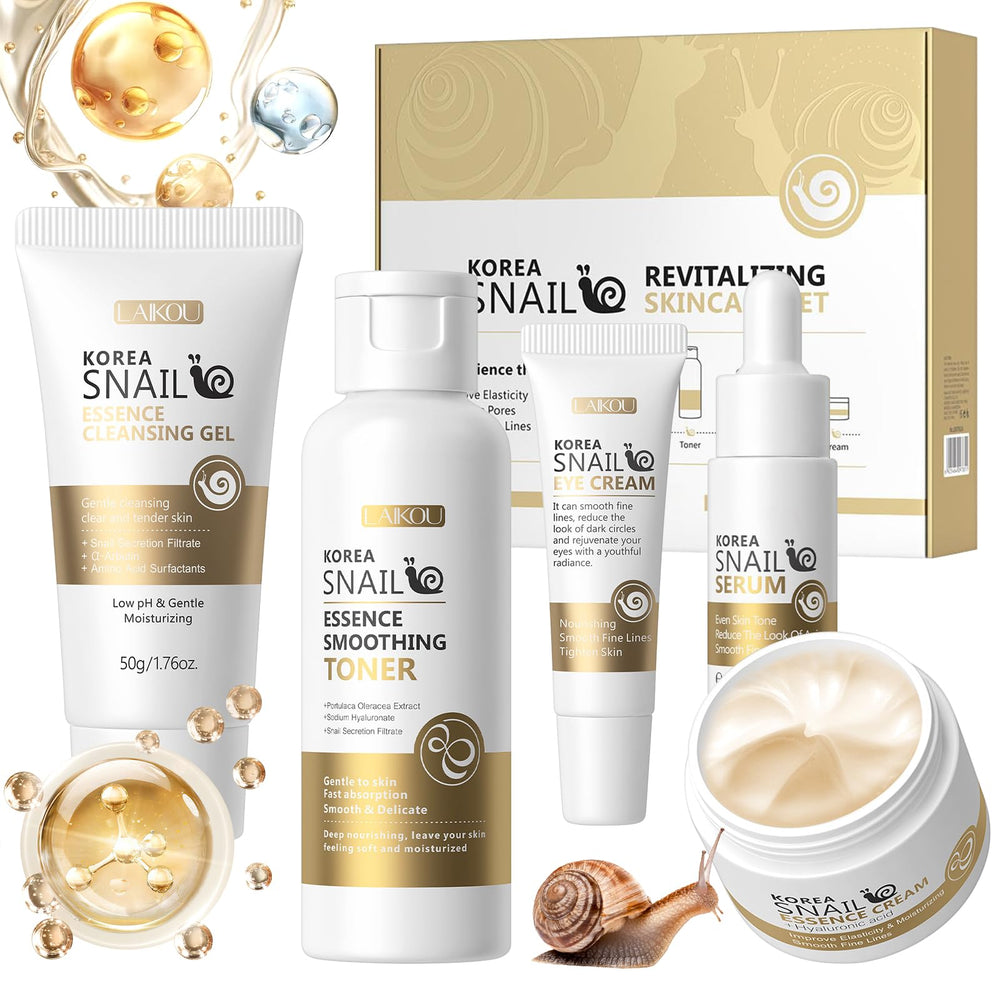 Onkessy Skin Care Set cleanser bottle for a refreshing, clean start to your routine.