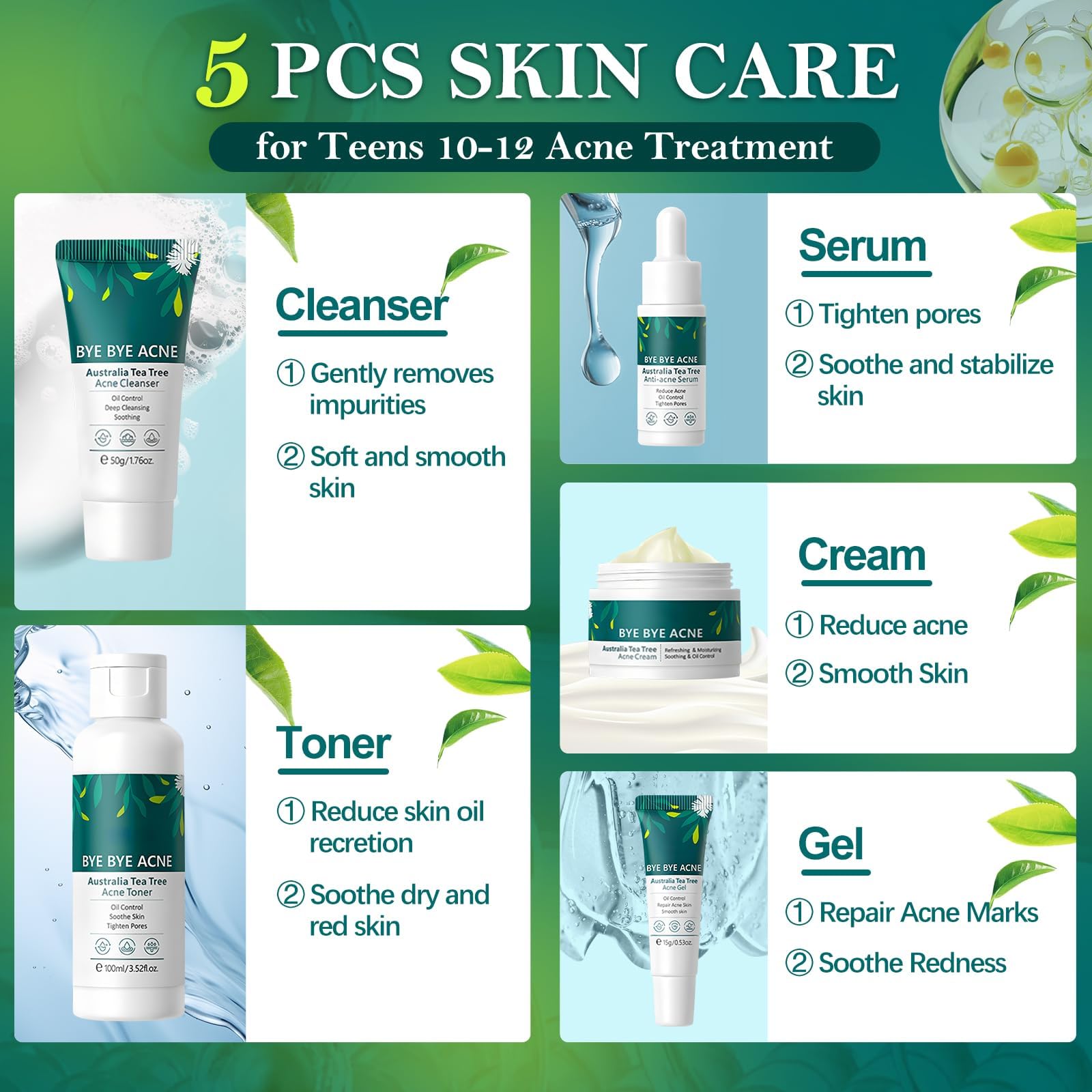 Onkessy Tea Tree Serum provides light hydration while supporting clearer skin.
