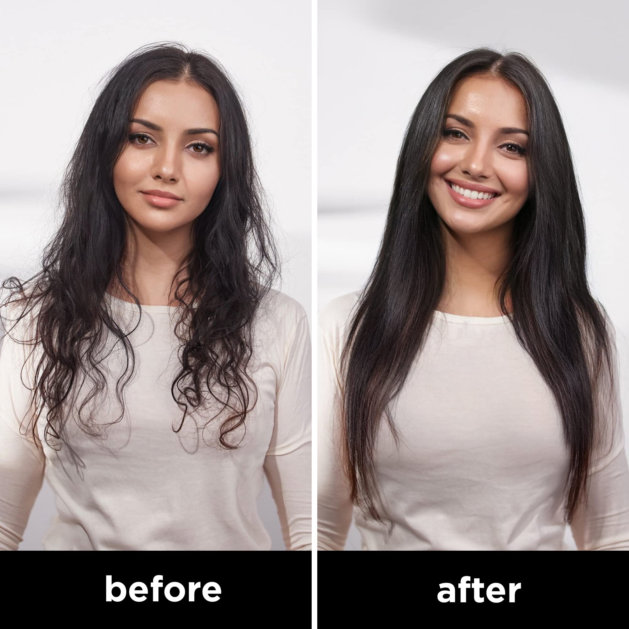 ONLY4HAIR Silk Hair Oil gloss-finish on silky strands with lasting shine