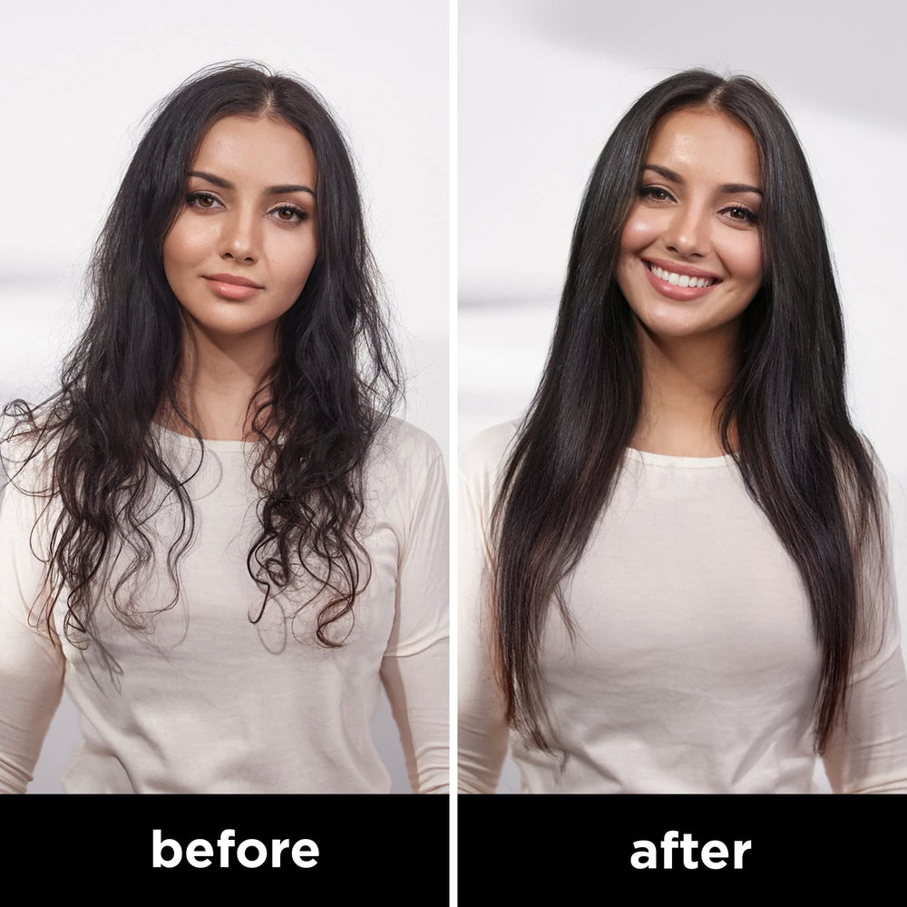 ONLY4HAIR Silk Hair Oil gloss-finish on silky strands with lasting shine