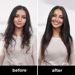 ONLY4HAIR Silk Hair Oil gloss-finish on silky strands with lasting shine