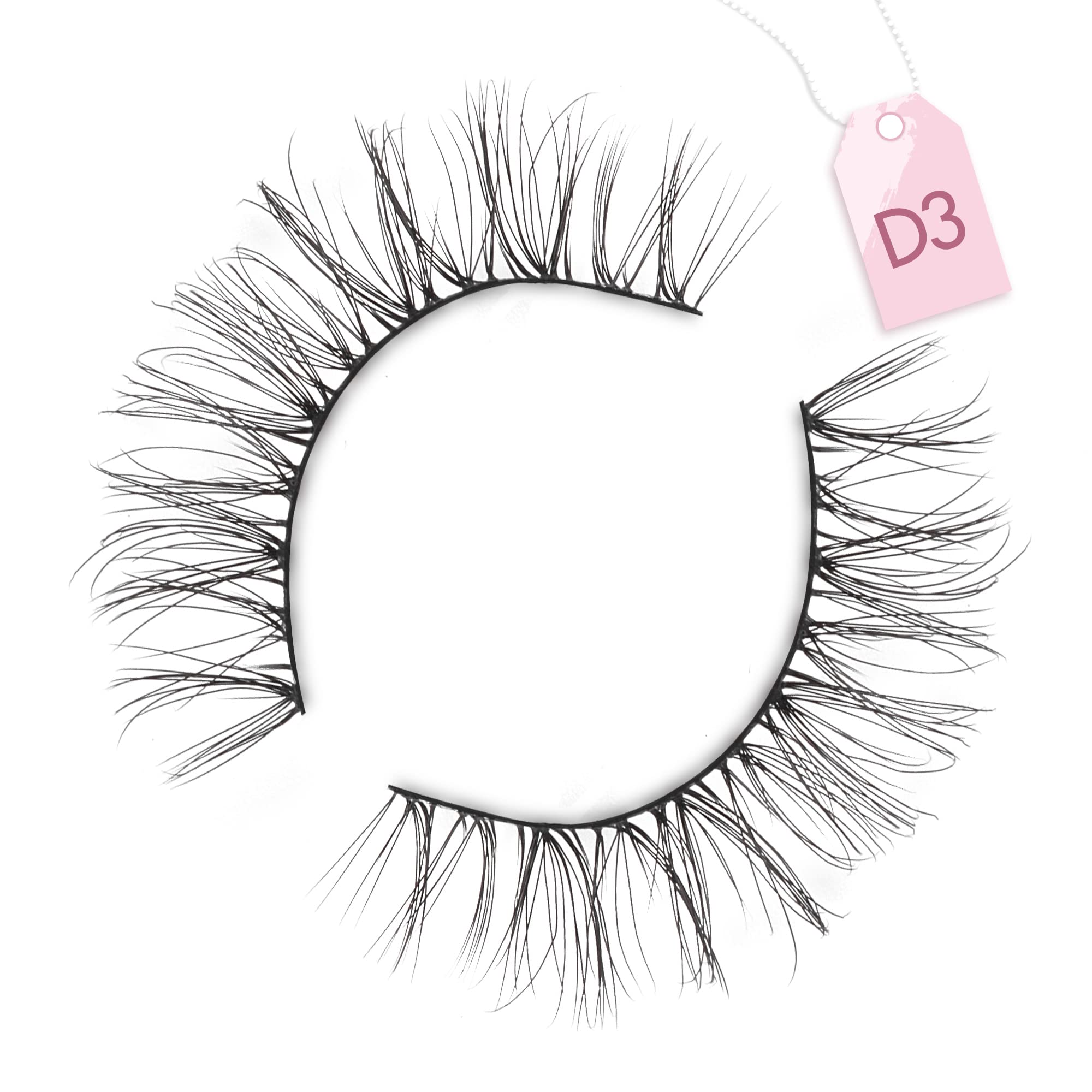 Onlyall 3D faux mink lashes add depth and dimension.