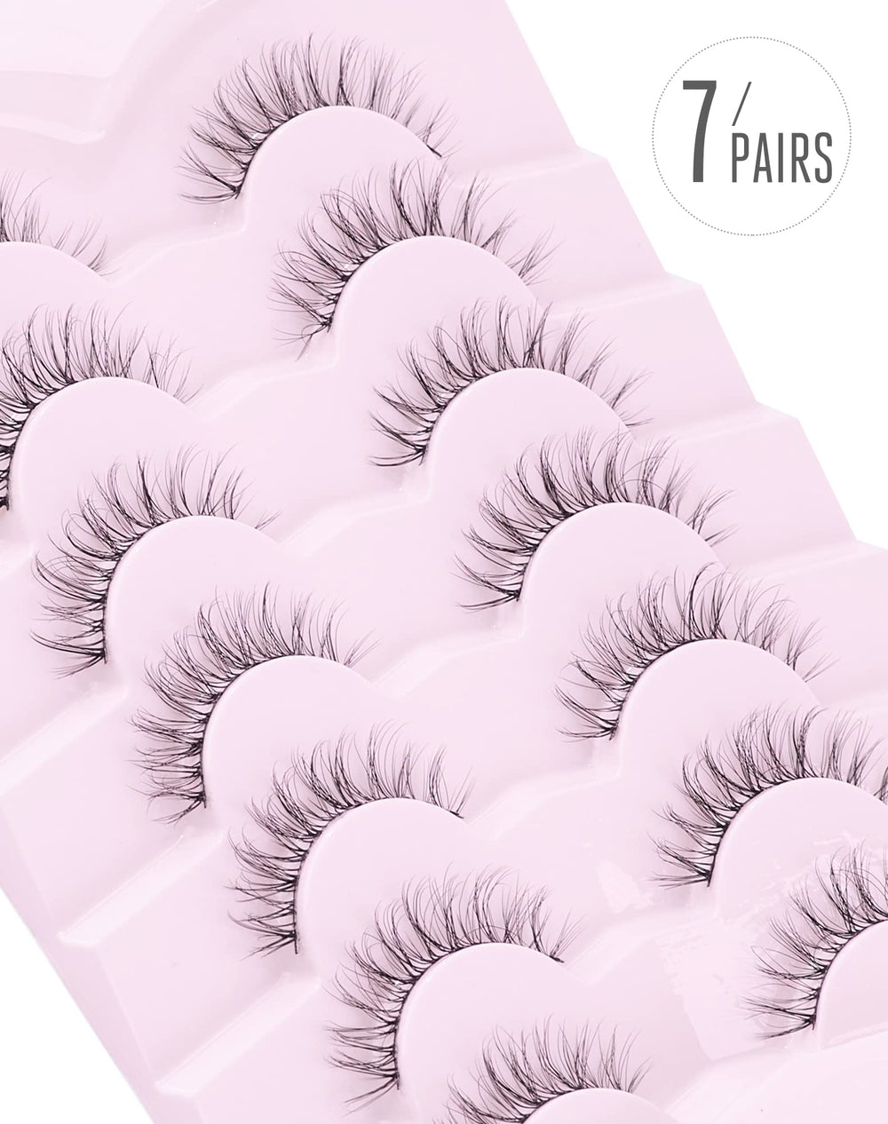 Onlyall lashes fit all eye shapes for versatile styling.