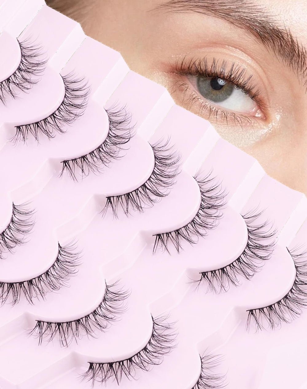 Onlyall packaging showcases premium lash experience and brand quality.