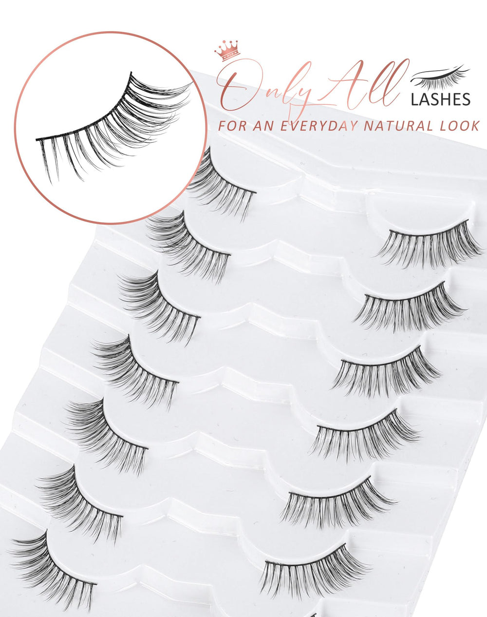 Onlyall Half Lashes Everyday C13 ideal for weddings, parties, or daily glam looks.