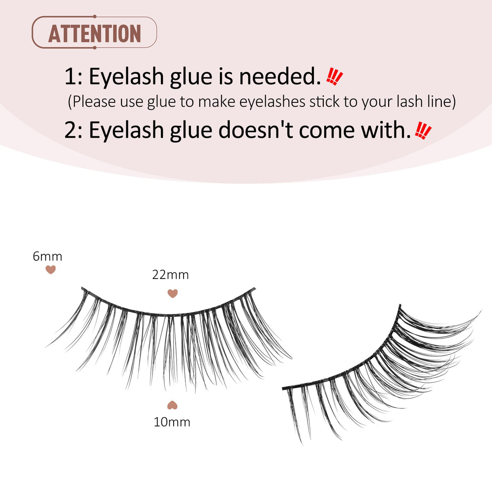 Onlyall Half Lashes Reusable C13 can be worn 15-20 times with proper care.