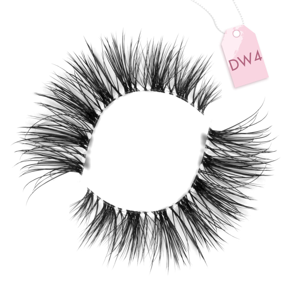 Onlyall Wispy Lashes fluffy, natural look for subtle enhancement.