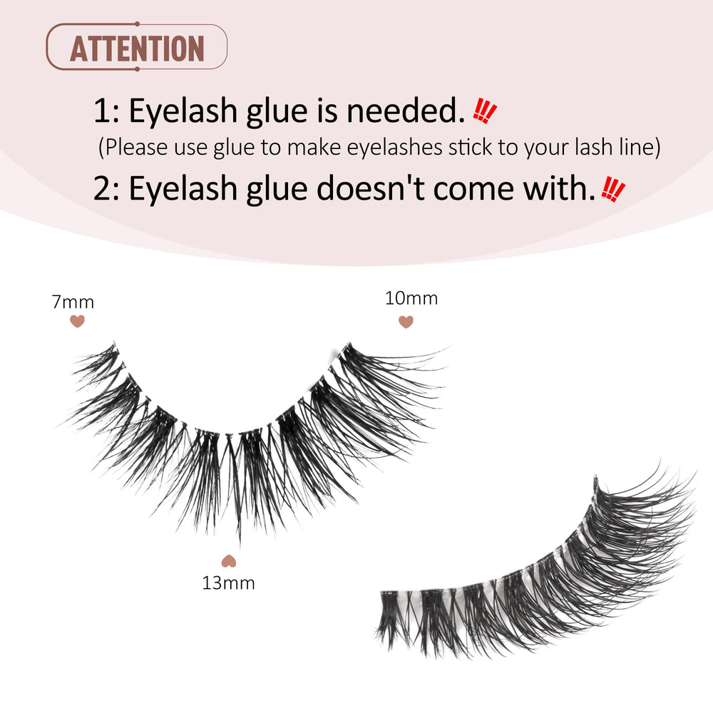 Onlyall Wispy Lashes reusable up to 15–20 uses with care.
