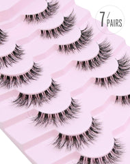Onlyall Wispy Lashes with soft, fine hairs deliver feather-light comfort.