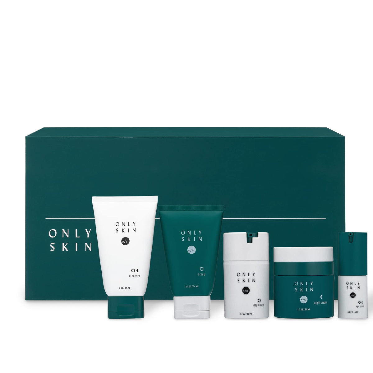 Only Skin Premium Kit cleanser bottle for a refreshing daily cleanse