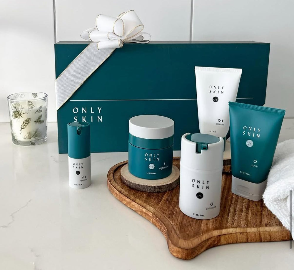 Only Skin Premium Kit exfoliating scrub texture for smoother skin