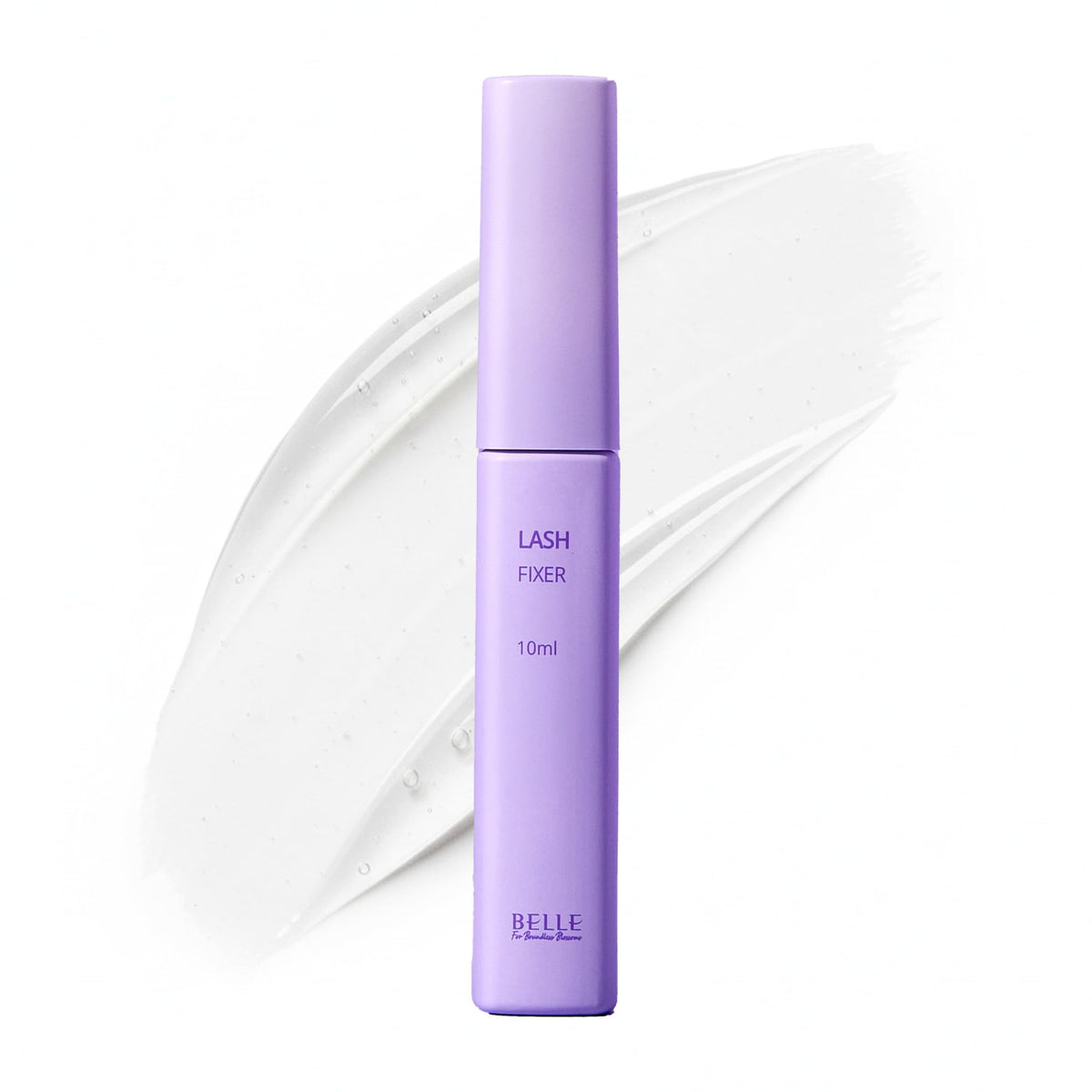 ONSEAMIRO BELLE Lash Fixer bottle close-up, nourishing serum for curled lashes