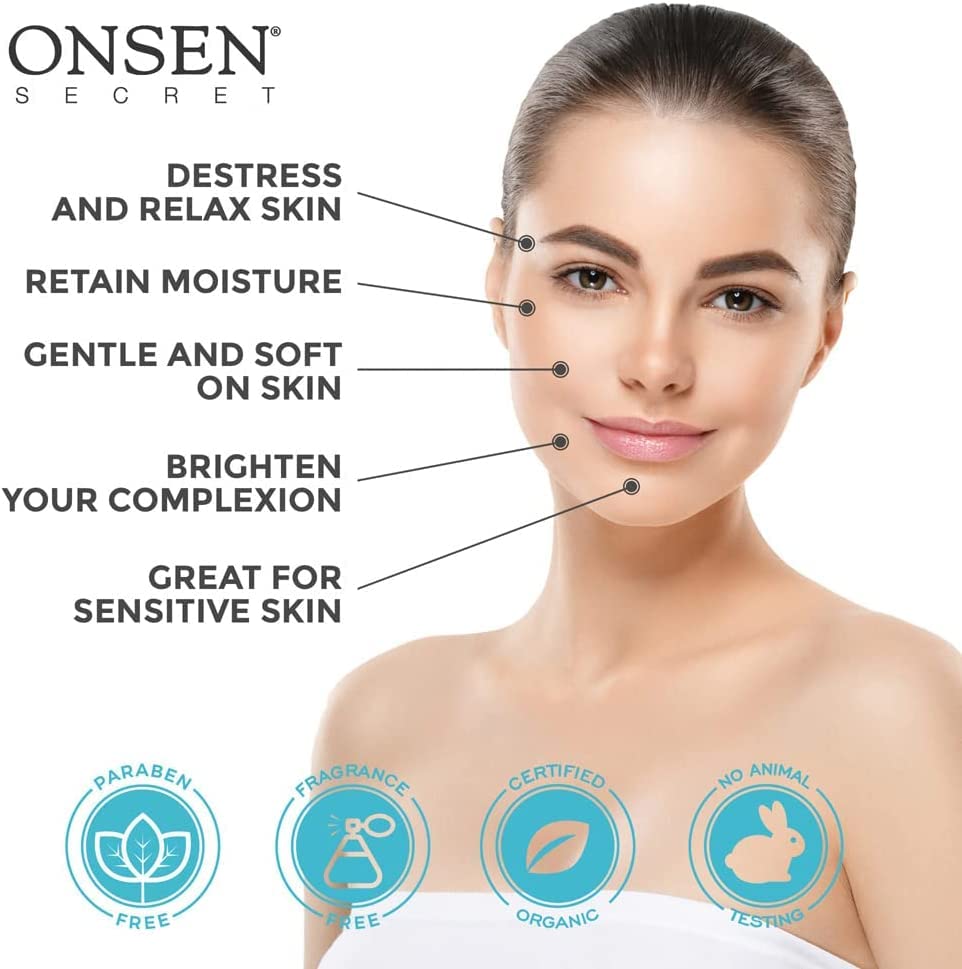 Onsen Secret Aloe Face Wash hyaluronic acid adds lightweight hydration