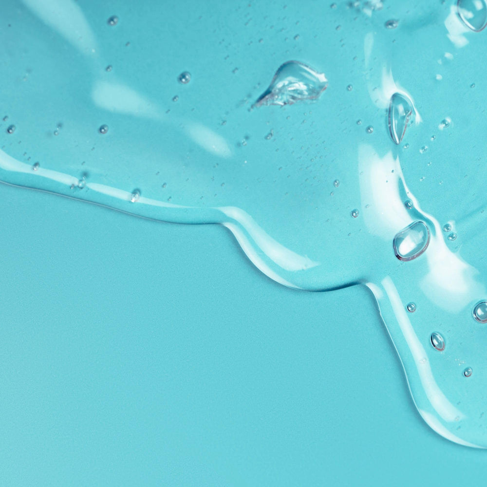 Onsen Secret Aloe Face Wash pump demonstrates easy one-handed makeup removal