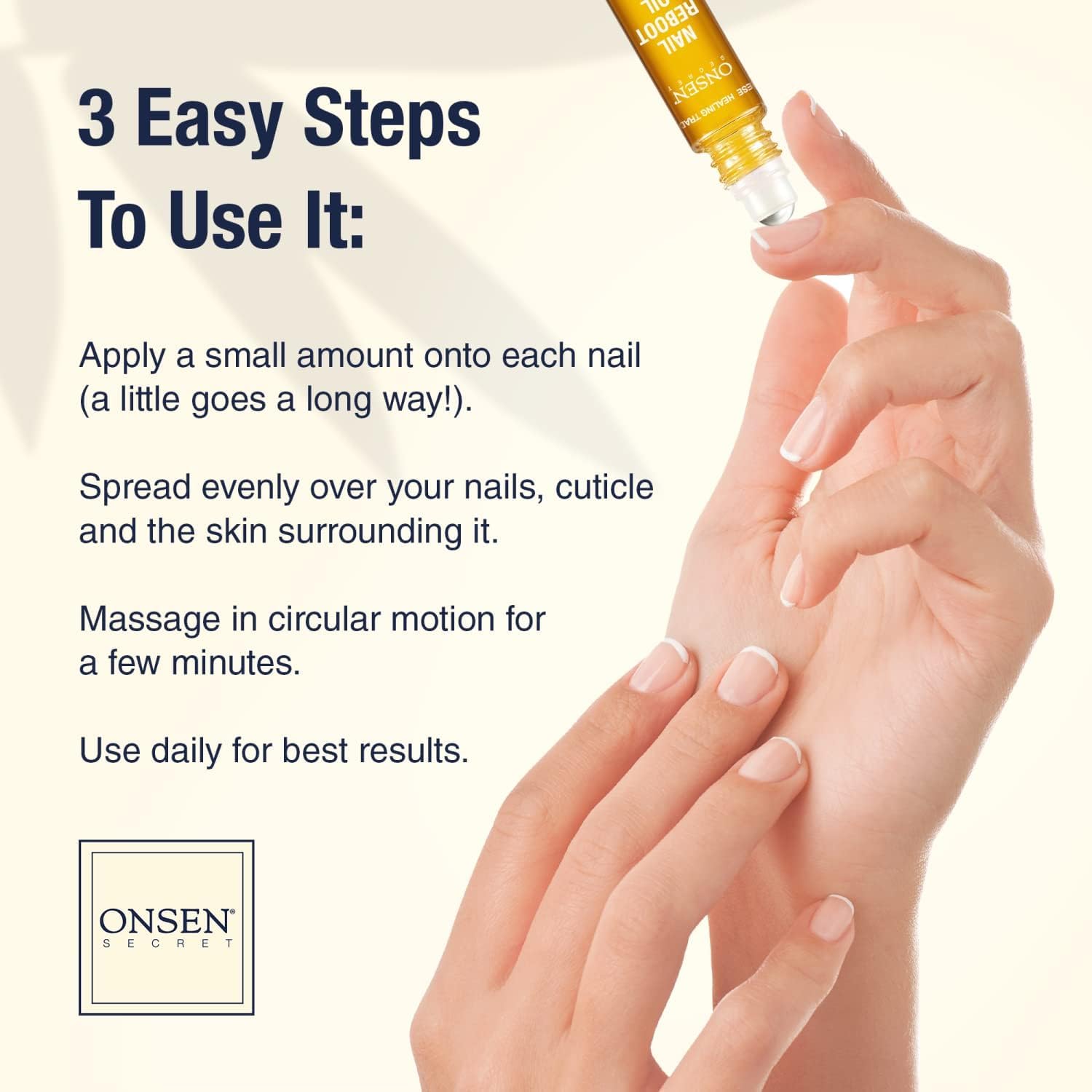 Onsen Secret hot-spring minerals packaging highlights mineral-rich formula.