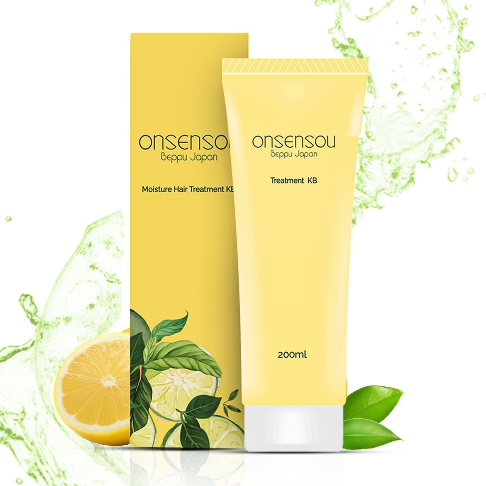 ONSENSOU Dry Scalp Treatment bottle showcases hydrating formula for dry scalp care