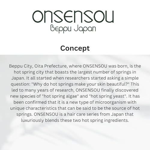 ONSENSOU japanese-origin blend image conveying heritage and care