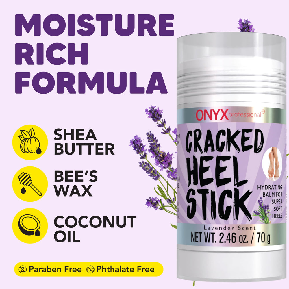 Onyx Professional balm stick twist mechanism; easy one-handed application.